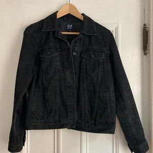 GAP Women's Black Denim Jacket M